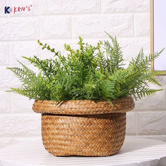 椭圆形翻边收纳篮