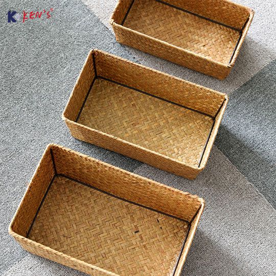 Flat seagrass basket S/3 （2565）