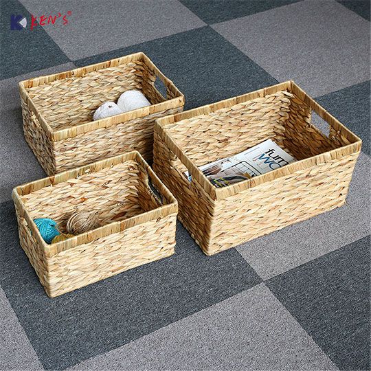 Water hyacinth storage basket S/3（1110）