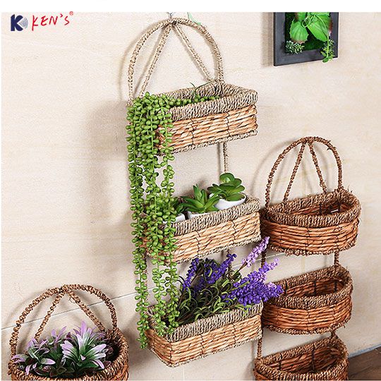 Ginger leaf hanging basket （1275）