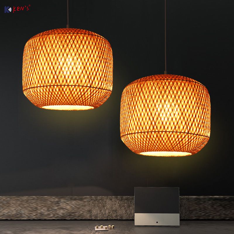 Bamboo lampshade - Double layer (1678)