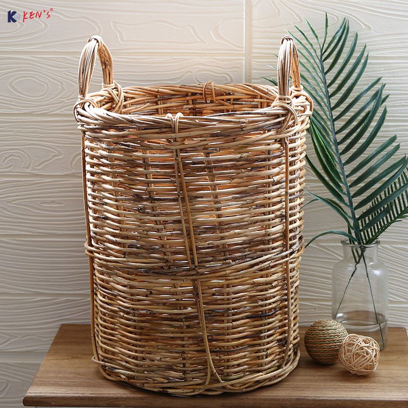 Rattan storage basket S/3 （2333）